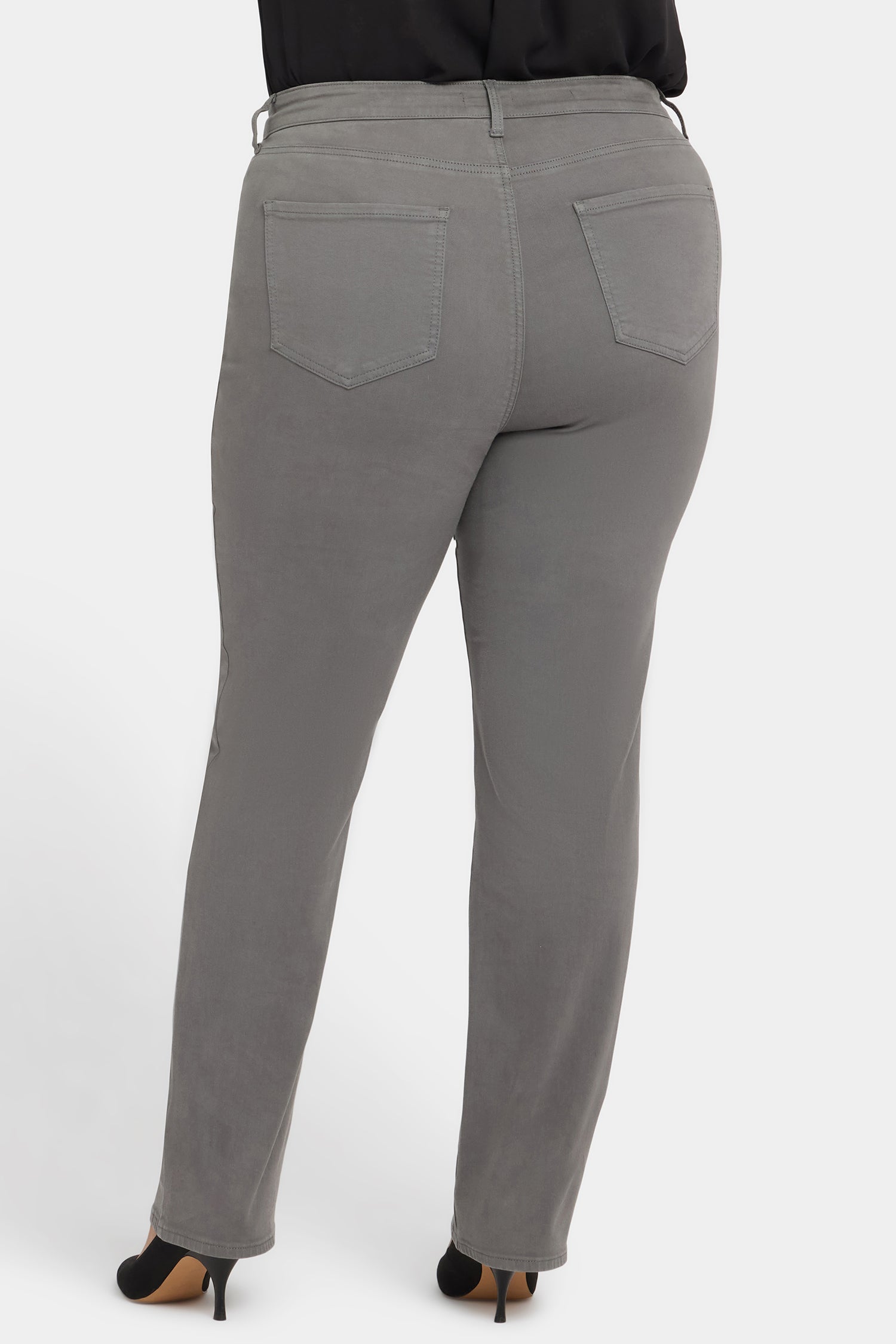 NYDJ Marilyn Straight Jeans In Plus Size With High Rise And 31