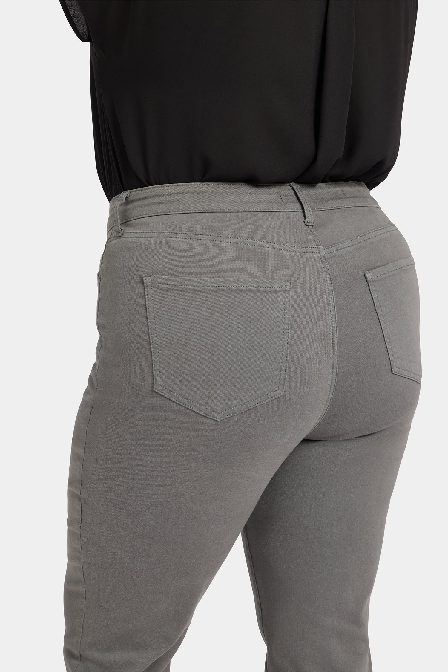 NYDJ Marilyn Straight Jeans In Plus Size With High Rise And 31