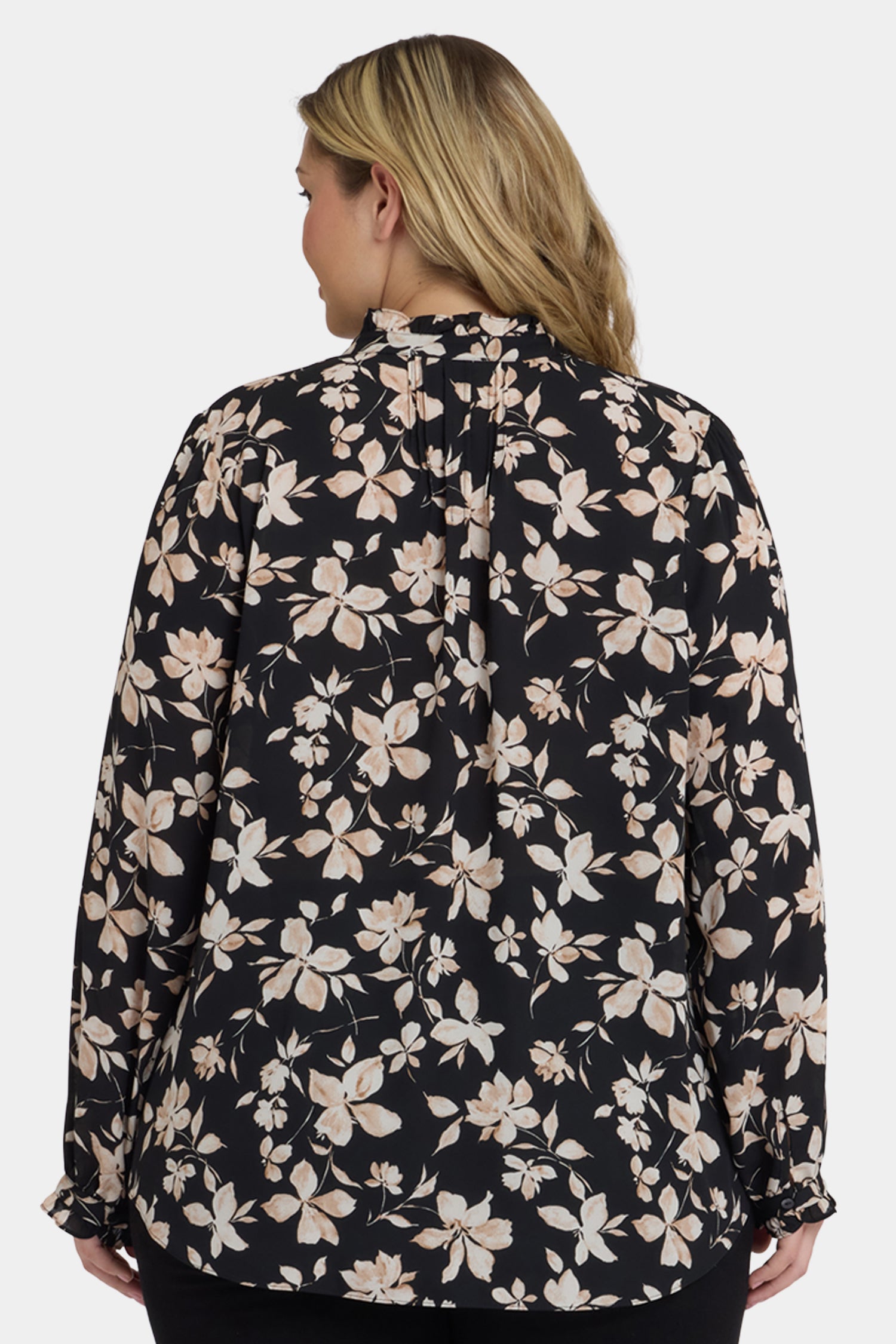 NYDJ Pleated Front Tunic In Plus Size  - Claudette
