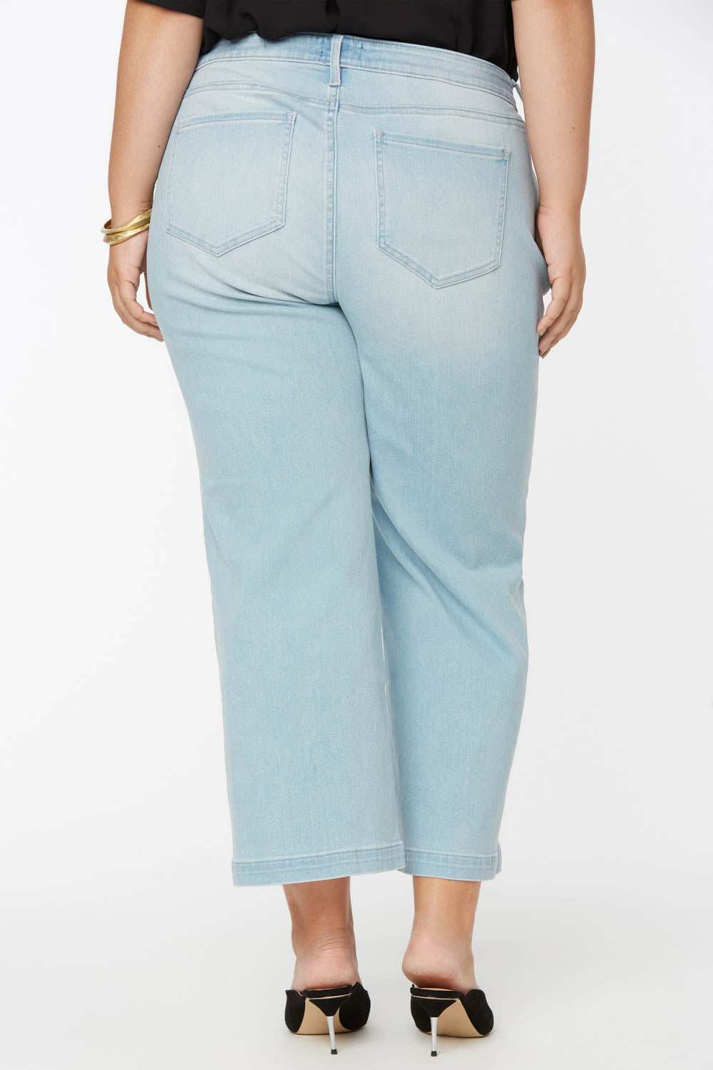 NYDJ Teresa Wide Leg Ankle Jeans in Plus Size  - Naomi