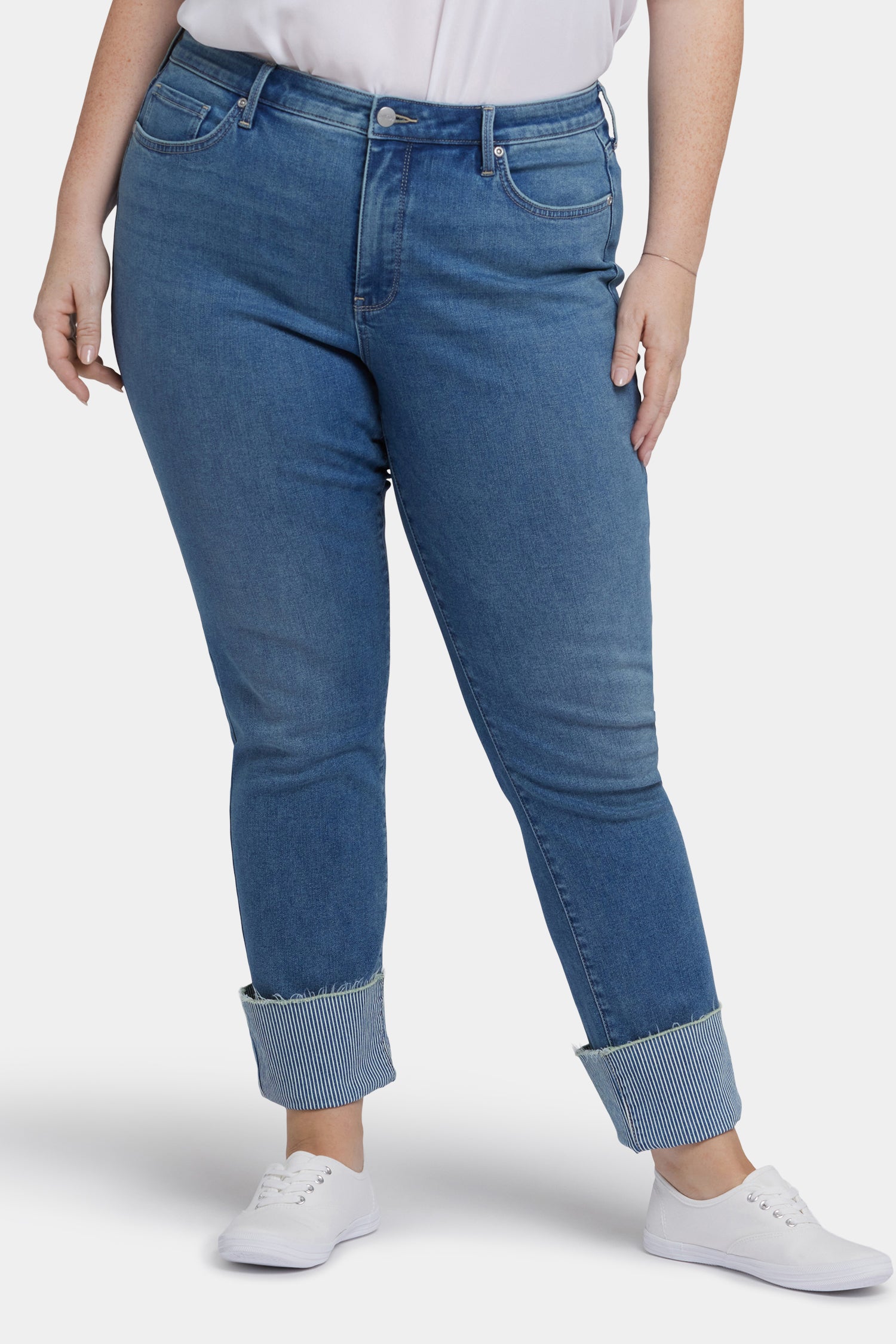 NYDJ Sheri Slim Ankle Jeans In Plus Size With 4