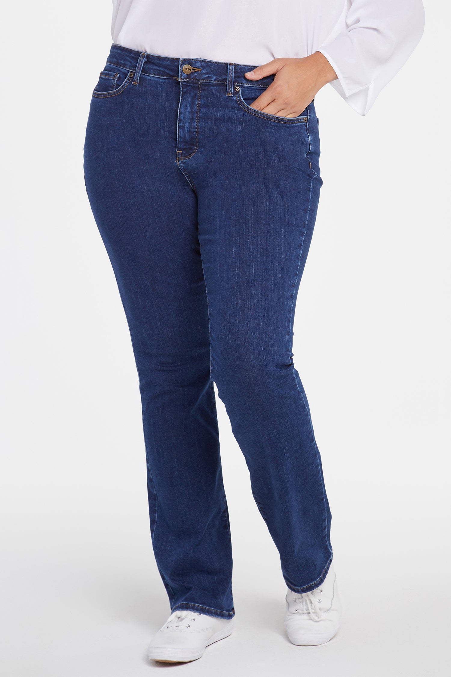 NYDJ Barbara Bootcut Jeans In Plus Size  - Quinn