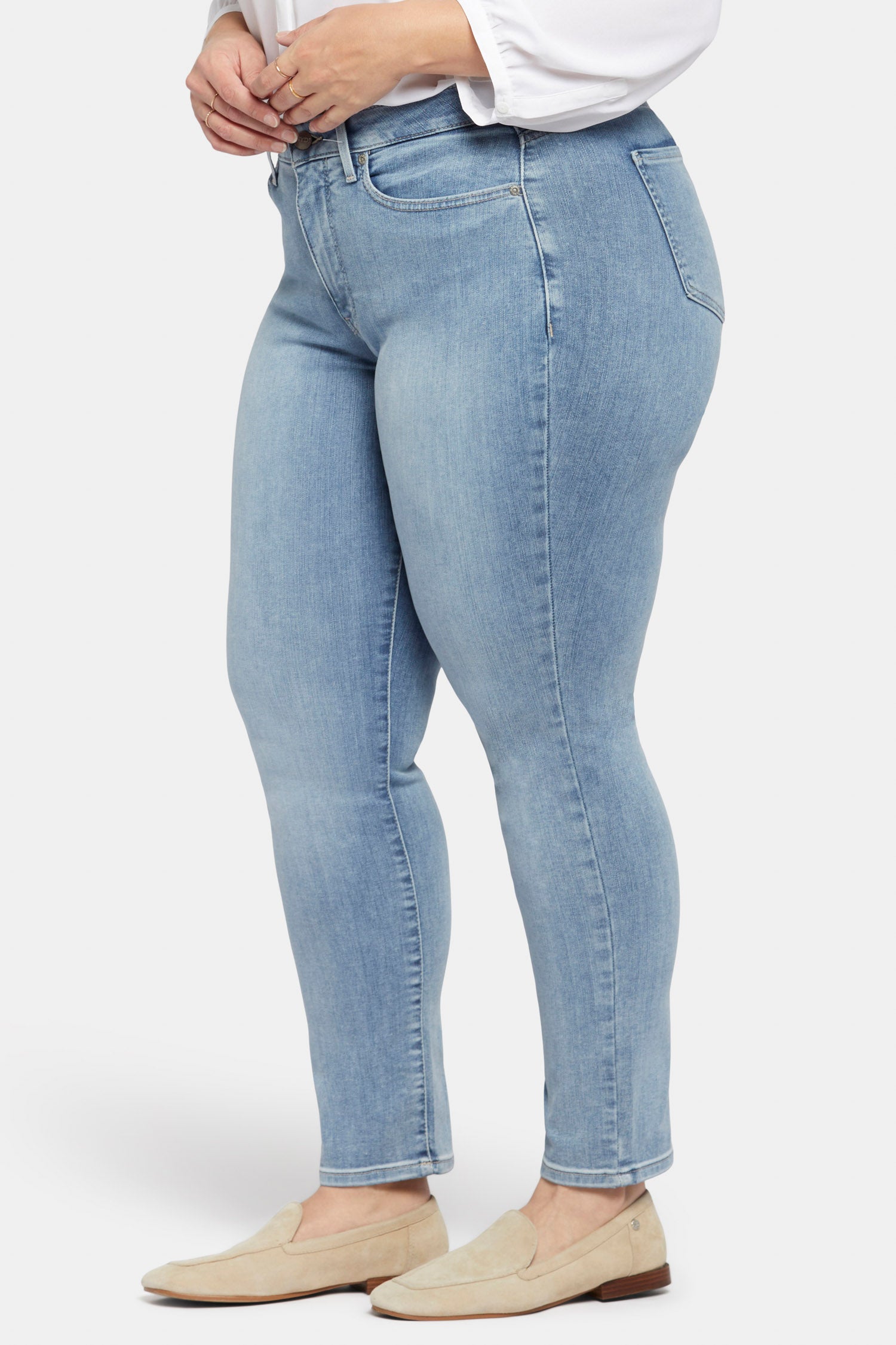 NYDJ Sheri Slim Jeans In Plus Size  - Haley