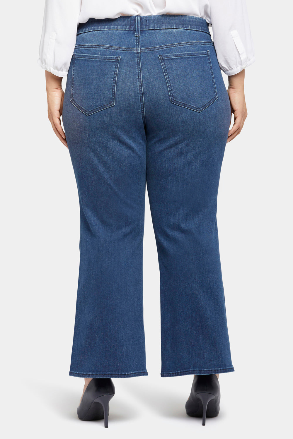 NYDJ Waist-match™ Relaxed Flared Jeans In Plus Size  - Rendezvous