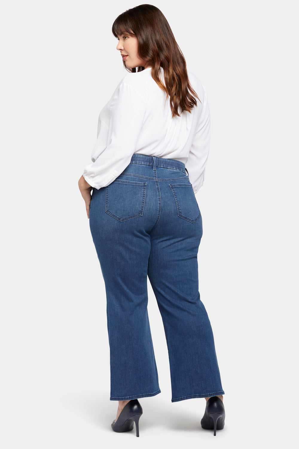 NYDJ Waist-match™ Relaxed Flared Jeans In Plus Size  - Rendezvous