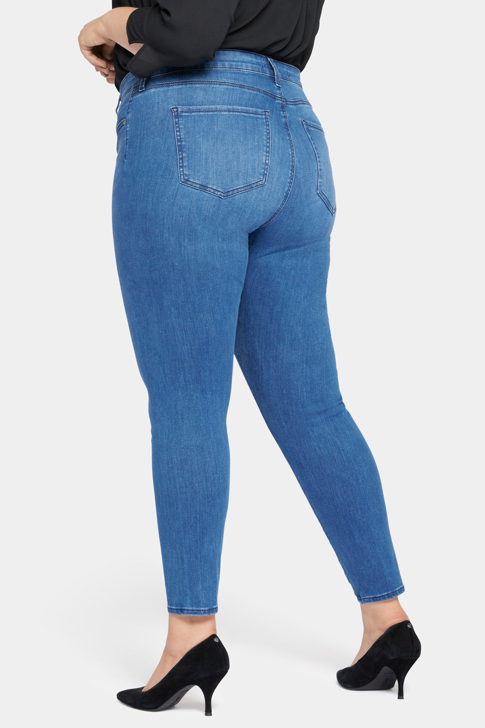 NYDJ Le Silhouette Ami Skinny Jeans In Plus Size With High Rise  - Amour