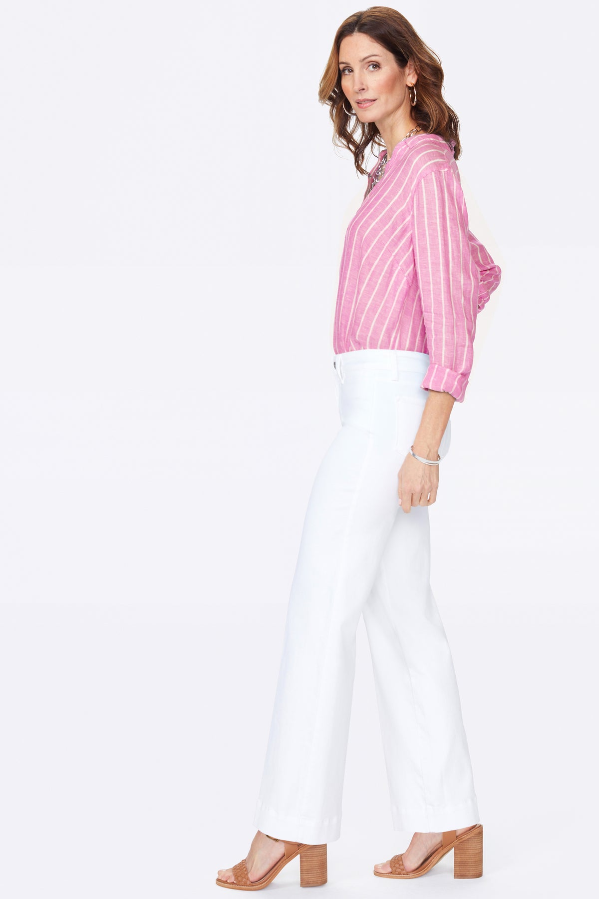 NYDJ Teresa Trouser Jeans  - Optic White