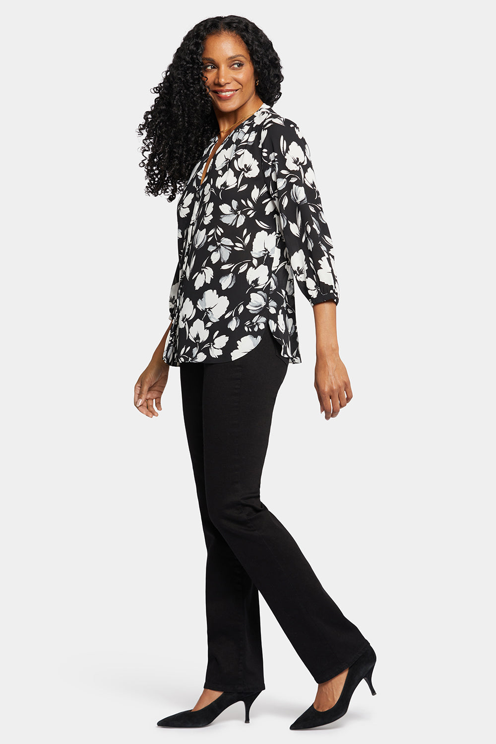NYDJ Pintuck Blouse  - Bellefontaine
